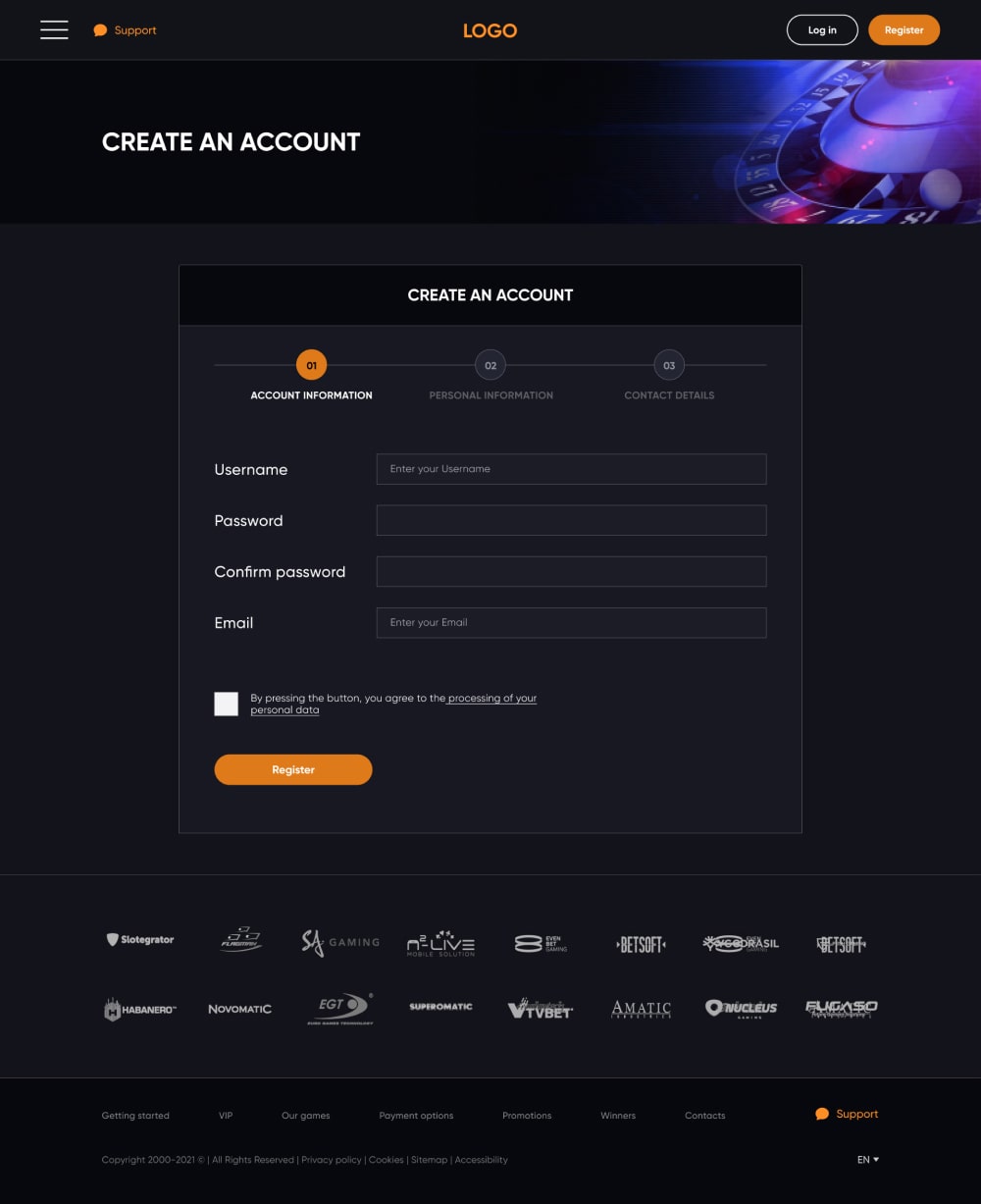 Kiểm tra bản demo của trang web trò chơi!