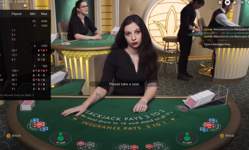 Live Blackjack