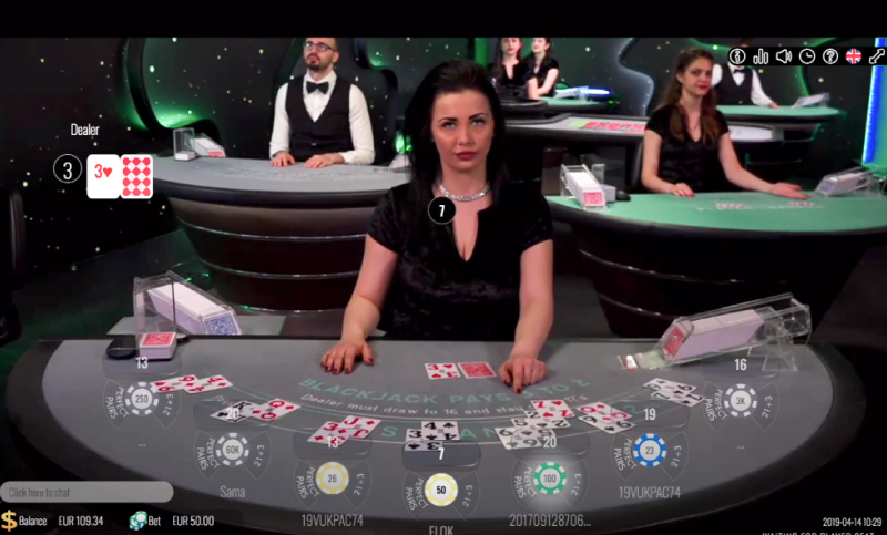 Live Blackjack