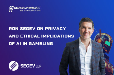 Ron Segev on Safety & Ethics of AI in iGaming | Buy Software | Casino ...