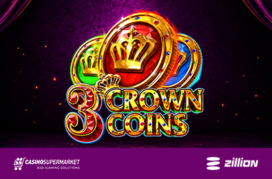Royal Vibes and Classics Merge in Zillion’s 3 Crown Coins Masterpiece