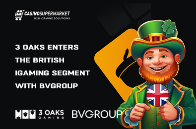 3 Oaks Enters the British iGaming Segment with BVGroup