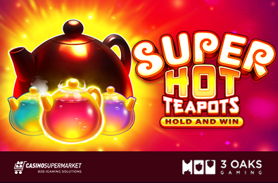 3 Oaks Continues Its Popular Slot Series with Super Hot Teapots