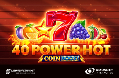 Amusnet Enriches Its Fiery Slot Series with 40 Power Hot Coin Boost