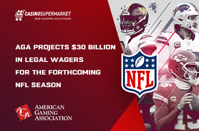 AGA Projects $30 Billion in Legal Wagers for the Forthcoming NFL Season