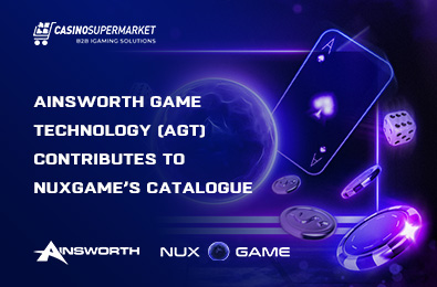 Ainsworth Game Technology (AGT) Contributes to NuxGame’s Catalogue