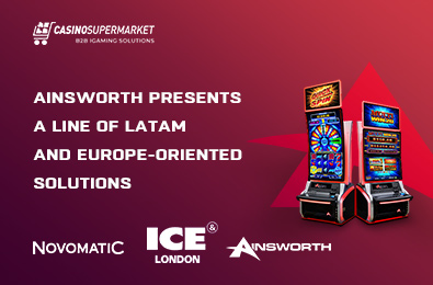 Ainsworth Presents a Line of LatAm and Europe-Oriented Solutions at ICE London