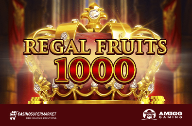 Amigo Gaming Presents Regal Fruits 1000, a Fresh Twist on a Classic Hit