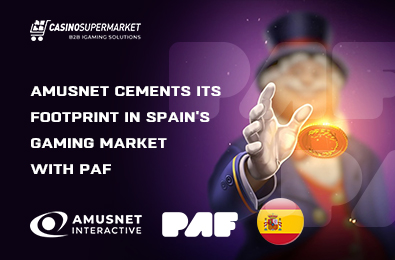Amusnet Cements Its Footprint in Spain’s Gaming Market with Paf