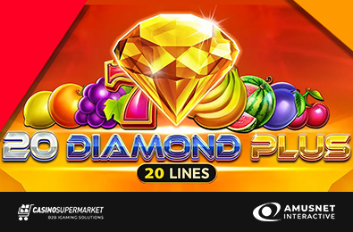 Amusnet Releases a New Classic Slot — 20 Diamond Plus