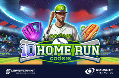 Amusnet’s Unique Collaboration Results in the Release of HOME RUN Codere