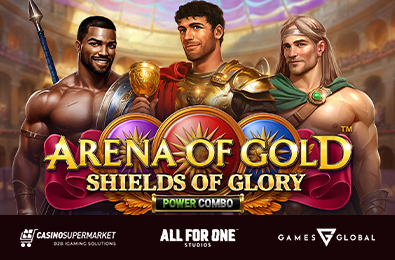 ALL FOR ONE Studios Releases Arena of Gold: Shields of Glory POWER COMBO