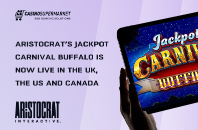 Aristocrat’s Jackpot Carnival Buffalo is Now Live in the UK, the US and Canada