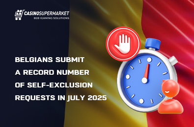 Belgians Submit a Record Number of Self-Exclusion Requests in July 2025