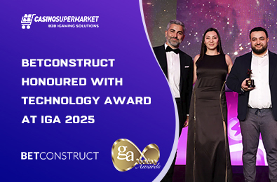 BetConstruct Honoured with Technology Award at IGA 2025