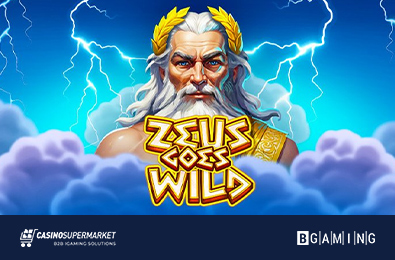 BGaming Expands Its Myth-Themed Slot Library with Zeus Goes Wild