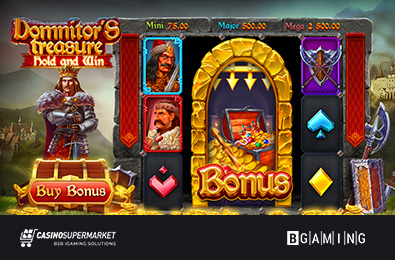 BGaming Releases an Exciting Slot — Domnitor's Treasure Hold and Win
