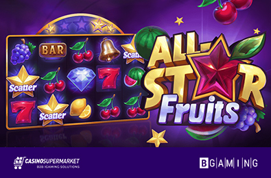 BGaming’s Classic Slot Assortment is Expanded with All-Star Fruits