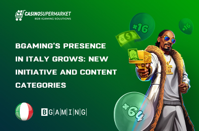 BGaming’s Presence in Italy Grows: New Initiative and Content Categories
