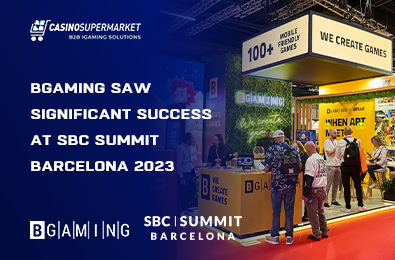 BGaming Saw Significant Success at SBC Summit Barcelona 2023