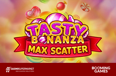 Booming Games Returns to Candyland with a New Slot, Tasty Bonanza Max Scatter
