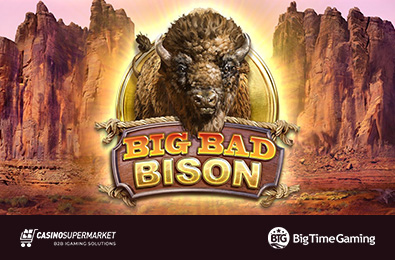 BTG Released the Big Bad Bison Slot Machine