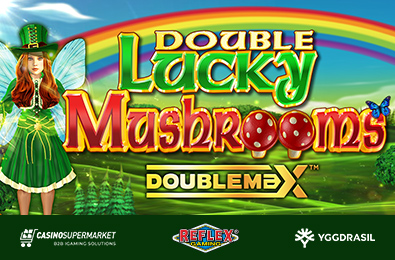 Double Lucky Mushrooms DoubleMax: a Game from Reflex Gaming & Yggdrasil