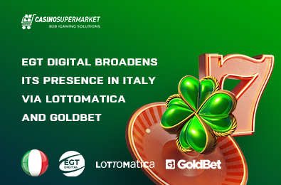 EGT Digital Broadens Its Presence in Italy via Lottomatica and Goldbet