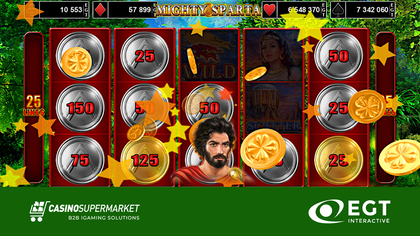 EGT Interactive Launches New Ancient Sparta-Themed Slot