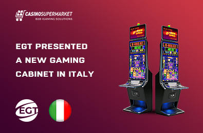 EGT Presented a New Gaming Cabinet in Italy