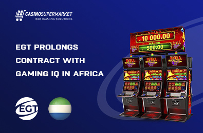 EGT Prolongs Contract with Gaming IQ in Africa