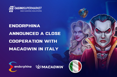 Endorphina Announced a Close Cooperation with Macaowin in Italy
