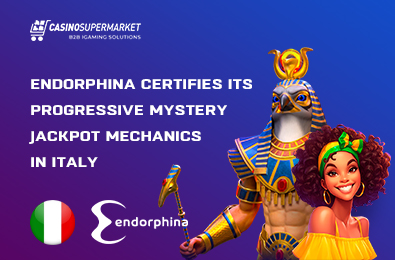 Endorphina Certifies Its Progressive Mystery Jackpot Mechanics in Italy