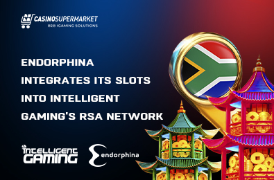 Endorphina Integrates Its Slots into Intelligent Gaming’s RSA Network
