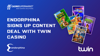 Endorphina Signs Up Content Deal with Twin Casino