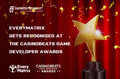 EveryMatrix Gets Recognised at the CasinoBeats Game Developer Awards