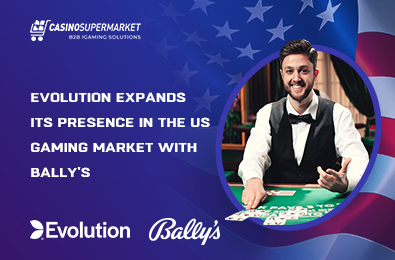 Evolution Expands Its Presence in the US Gaming Market with Bally’s