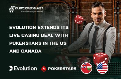 Evolution Extends Its Live Casino Deal with PokerStars in the US and Canada