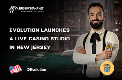 Evolution Launches a Live Casino Studio in New Jersey