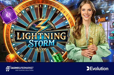 Evolution Presents Its Lightning Storm with 5 Bonus Modes