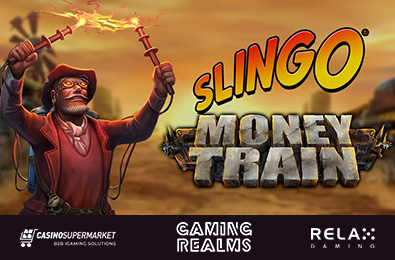 Gaming Realms and Relax Gaming Introduced Slingo Money Train