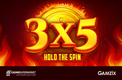 Gamzix Introduces Timeless Classics in Its New Slot — 3x5: Hold the Spin