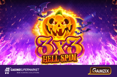 Gamzix Releases a Halloween Reskin of 3x3: Hell Spin