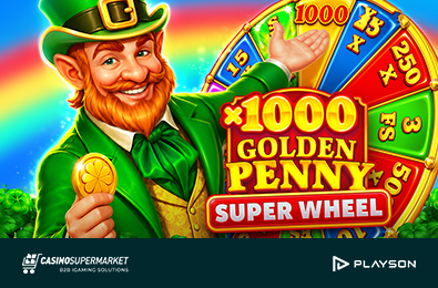 Golden Penny x1000: Super Wheel by Playson — New Leprechaun Adventure