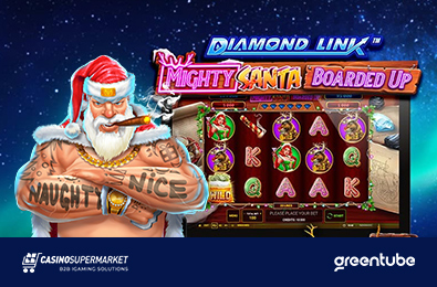 Greentube Expands the Diamond Link Collection With a New Slot About Santa