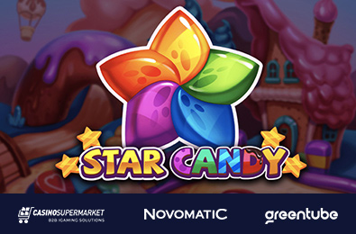 Greentube Releases a Vibrant Slot — Star Candy