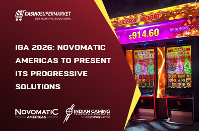 IGA 2026: NOVOMATIC Americas to Present Its Progressive Solutions