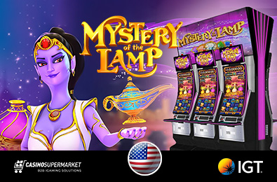 IGT Presents Its MLP Slot Mystery of the Lamp in the United States
