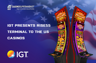 IGT Presents RISE55 Terminal to the US Casinos