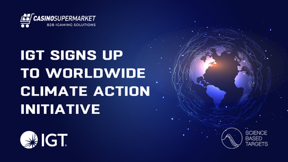 IGT Signs Up to Worldwide Climate Action Initiative